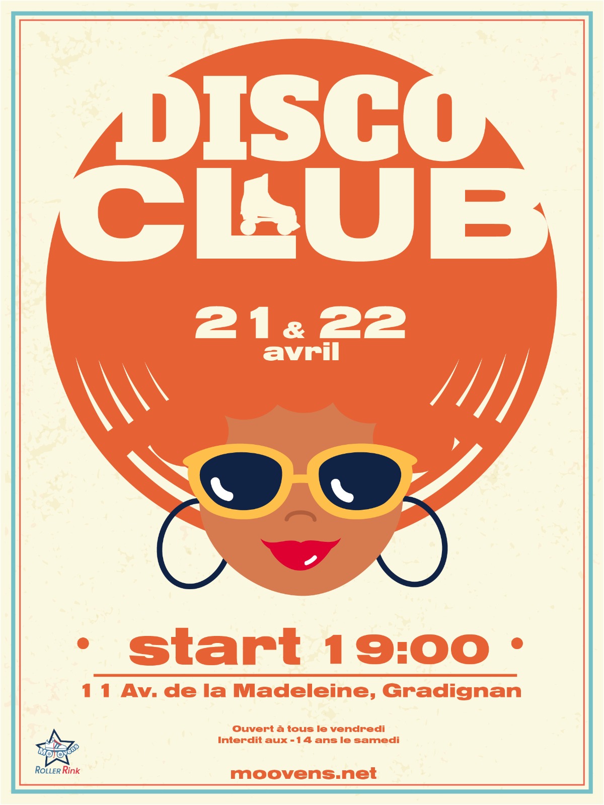 Week-End DISCO CLUB le 21/22 Avril