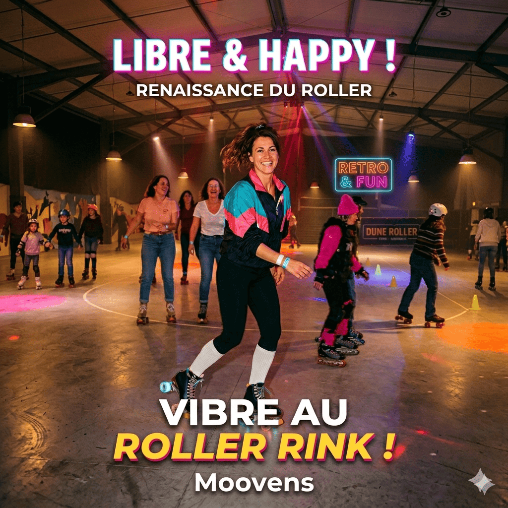 5 bonnes raisons de venir tester le Moovens Roller Rink à Bordeaux